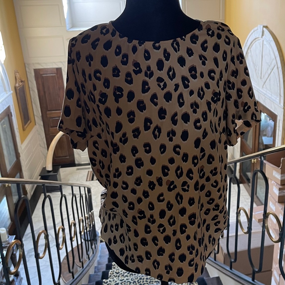 A New Day Leopard Blouse